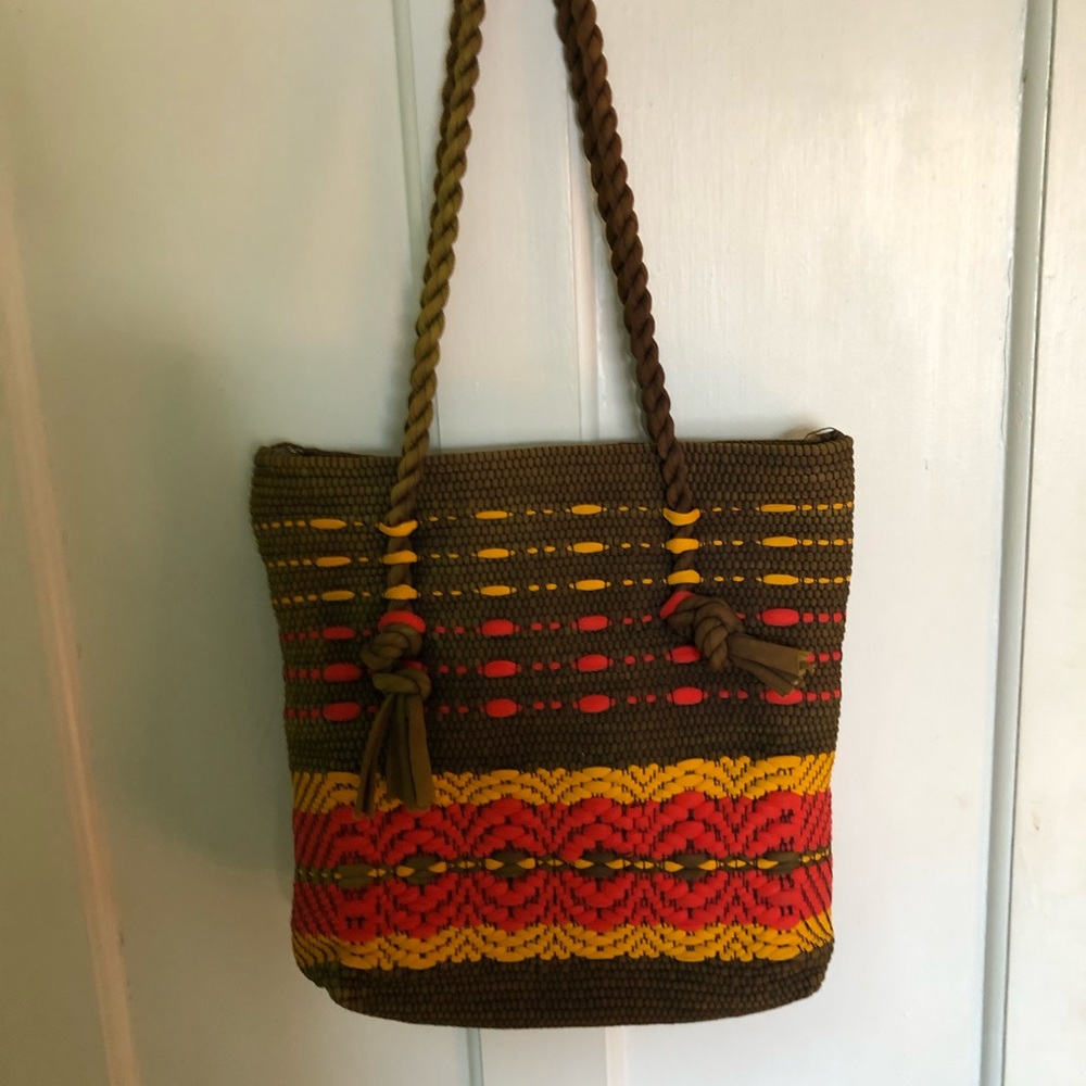 Vintage crochet bag from the 60s or 70s
